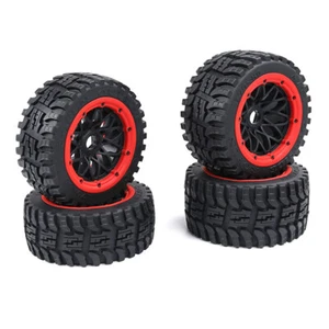 Set 4pc Allrad-Reifen auf Felgen mit 20 Speichen für 1/5 RC HPI Rovan KM Baja 5B - Bild 1 von 1