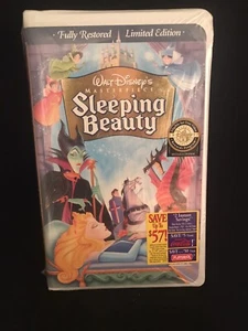 Disney Sleeping Beauty VHS Limited Edition Masterpiece Collection New Sealed I-1 - Picture 1 of 3