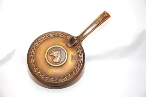 Vintage L.E. Mason Co Horse Equine Crumb Butler Personal Ashtray Made In USA - Picture 1 of 15