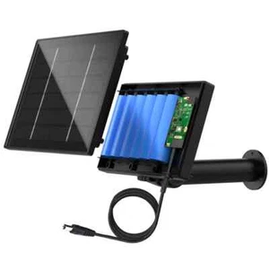 5V 6V Solar Battery Charger for Security Camera Portable Solar Power Bank With - Picture 1 of 22