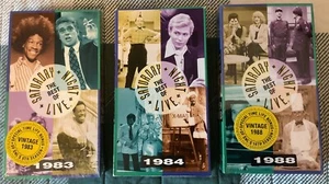 Saturday Night Live VHS tapes (3) vintage 1983/1984,1988 - Picture 1 of 2