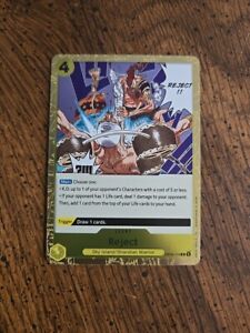 Reject Event OP06-116 Rare One Piece Card Game Wings Of The Captain