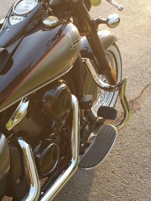 PROTECTOR MOTOR CHOQUE CARRETERA BARRA DESMONTABLE 4 06-25 KAWASAKI VULCAN 900 TODO MODELO Foto 1 de 4