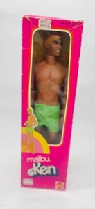 Barbie 1975 Malibu Ken Fabriqué aux Hong Kong NRFB* - Imagen 1 de 7