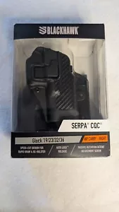 Concealment Holster-Right Hand, Glock 19/23/32/36 Serpa Blackhawk 410002BK-R - Picture 1 of 6