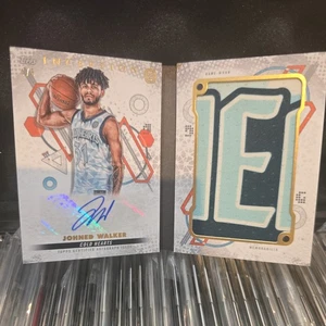 2022-23 Topps Inception OTE Johned Walker RPA BOOKLET /5 GOLD SSP RC #ATNBC-JWA - Picture 1 of 3