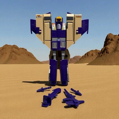 Figura de acción Blitzwing 100 % completa vintage 1985 G1 Transformers Hasbro Foto 1 de 4