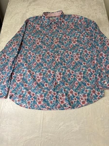 Tommy Bahama Hemd Sarasota Stretch Rubia Gardens Bouquet Flip Cuff Herren XL - Bild 1 von 13