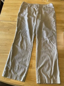 Women’s Khaki Jeans Pants Tan Beige 14 Medium Lee - Picture 1 of 4