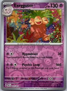 Exeggutor SV: Paldean Fates 024/091 Reverse Holo - Picture 1 of 2