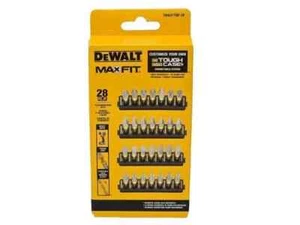 New DeWalt MAXFIT 28 Piece Screwdriving Bit Set Impact Rated Torsion Zone - Picture 1 of 2