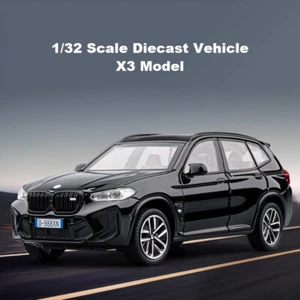 1/32 BMW X3M Diecast Vehicle Model Car Collectible Toy Kids Sound&Light Toy Gift - Picture 1 of 11