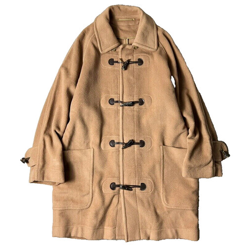 Burberry Duffel cappotto lungo lana cammello usa dalppone Giapp tascaale fronta t S503sy