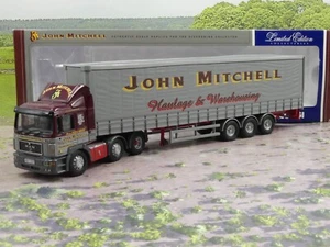 Corgi CC12001 MAN Curtainside – John Mitchell - 1:50 scale diecast mint boxed - Picture 1 of 9