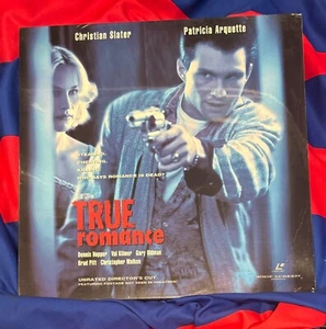 TRUE ROMANCE - LASERDISC - LD - NTSC - LAZERDISC NEW SEALED , Christian Slater - Imagen 1 de 1