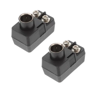 Adaptador convertidor de antena adaptador de 75-300 ohmios adaptador 2 piezas - Imagen 1 de 10