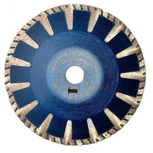 Disque diamant disque incurvé béton granit 125 - 180 mm disque professionnel - Photo 1/3