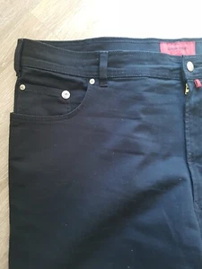 Pierre Cardin Herren Jeans schwarz eind.Bundweite 56cm Länge 116 cm Top Zustand - Bild 1 von 6