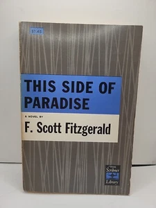 This Side Of Paradise F Scott Fitzgerald 1948 Charles Scribner's Sons Paperback - Picture 1 of 3