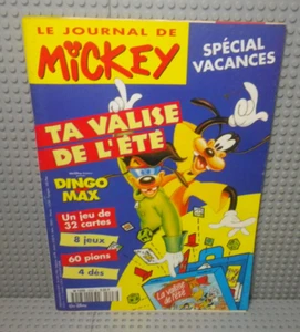 Le Journal de Mickey #2297 - Juin 1996 - Supplément Valise de l'été Dingo & Max - Picture 1 of 5
