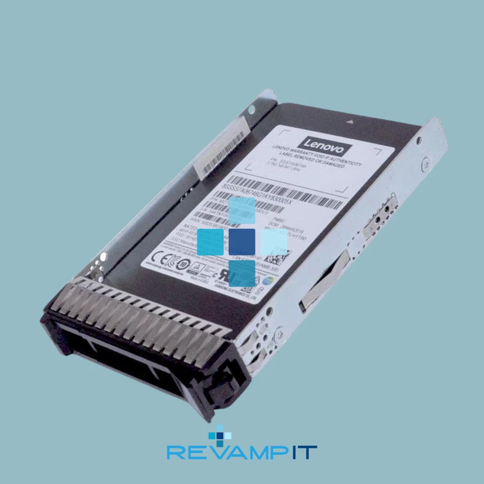 Lenovo DE Series 800GB 3DWD 2.5" SSD 2U24 (4XB7A14105) - Image 1 of 1