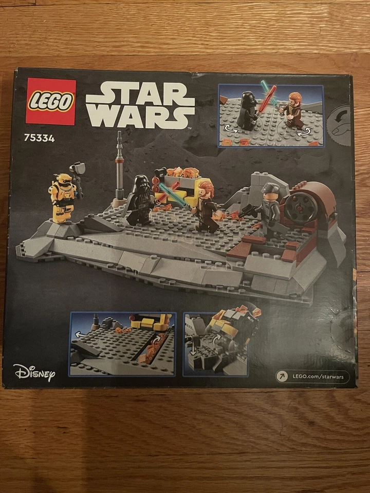 LEGO Star Wars Disney Plus Obi-Wan Kenobi vs. Darth Vader 75334 Building Set-NEW - Image 1 of 1