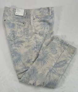 J.Jill Jeans Fit Slim Ankle Cottagecore Rain Antique Tropical Floral Bird 14P - Bild 1 von 22