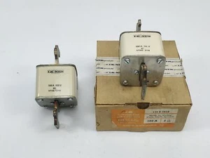 Fusibile LK/Bussmann 170E7018 100A 500V HL CA 110mm 2pz. - Foto 1 di 4