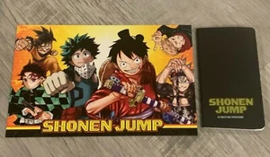 Shonen Jump Poster Lithograph & Journal NYCC 2021 Exclusive My Hero One Piece - Picture 1 of 1
