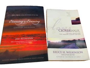 Devotionals - CloserWalk (Wilkinson) & Evening by Evening (Spurgeon) - Picture 1 of 12