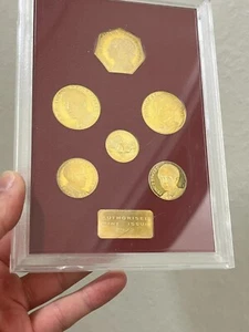 Solid Silver Sterling Silver Coins Not Scrap Royal Wedding 1972 Franklin Mint - Picture 1 of 14