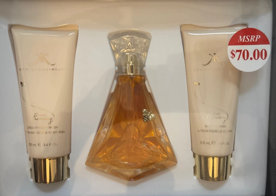 Juego de perfume Kim Kardashian pura miel  Foto 1 de 1