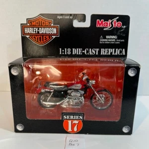 Maisto Harley Davidson 2002 XL 1200C Red Motorcycle Diecast 1:18 Series 17 - Picture 1 of 7