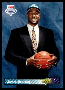 1992-93 Upper Deck #2 Alonzo Mourning Charlotte Hornets - Picture 1 of 2