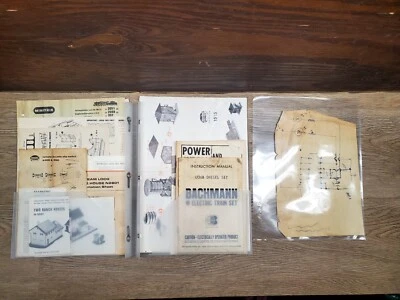 MODEL ELECTRIC TRAIN MEDIA INSTRUCTIONS DIRECTIONS MANUALS RAILROAD LIFELIKE ETC - Image 1 of 4