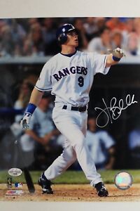 Hank Blalock Texas Rangers Third Baseman Signed Autographed 8x10 MLB Photo