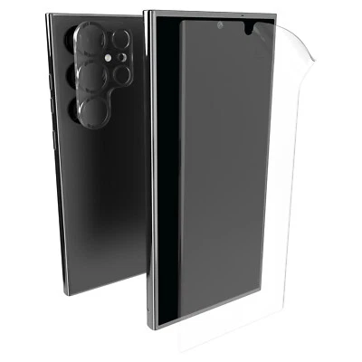 Tech21 Anti Glare Impact Shield Screen & Lens Protector Bundle, Galaxy S24 Ultra - Image 1 of 4