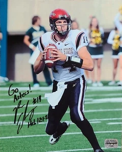 Ryan Lindley San Diego State Aztecs Autographed 8x10 Photo w/ AAA COA - Picture 1 of 4