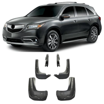 Protetor de para-lama Splash Mud Flaps para 2014-2016 Acura MDX - Imagem 1 de 2