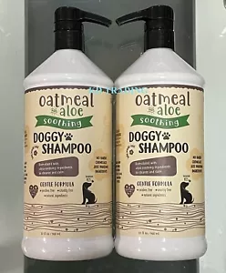 (2er-Pack) Haferflocken & Aloe ULTRA BERUHIGEND botanisches Haustier DOGGY SHAMPOO ~ SANFTE FORMEL - Bild 1 von 5