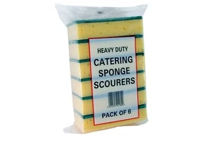 Spazzolini in spugna per catering resistenti - confezione da 6 - Foto 1 di 1