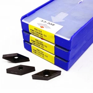 10 piezas VBMT160408-53 YBC152 VBMT332-53 ZCC.CT CT hoja CNC insertos de carburo originales - Imagen 1 de 3