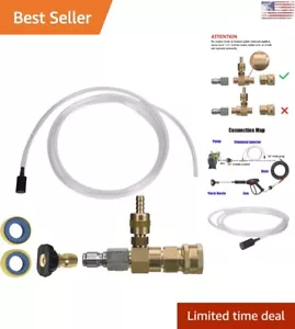Accesorio universal para lavadora a presión - 3200 PSI - Kit de inyector químico ajustable - Imagen 1 de 7