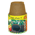 Jiffy 5 inch seed starting Peat pots Pack of 6 easy transplant  Super Fast Ship