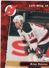 Brian Rolston 1997-98 New Jersey Devils Team Issue