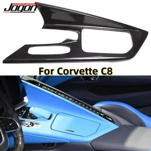 Panel de consola central de carbono seco para Corvette C8 cupé Stingray Z51 Z06 2020-2024 - Imagen 1 de 13