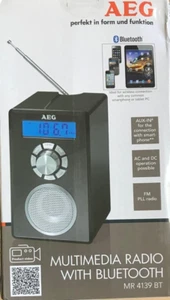 Multimedia Radio mit Bluetooth AEG MR4139BT schwarz - Bild 1 von 2