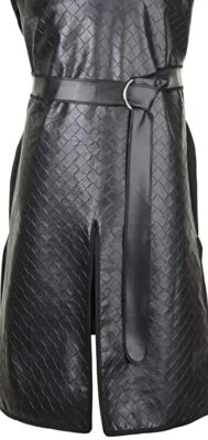 Underwraps Renacimiento Cinturón Largo Negro Adulto Halloween Disfraz Accesorio 28651 Foto 1 de 3