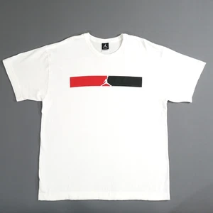Vtg USA Nike Air Jordan T Shirt Mens L Short Sleeve Box Logo Jumpman Tee Adult - Picture 1 of 14