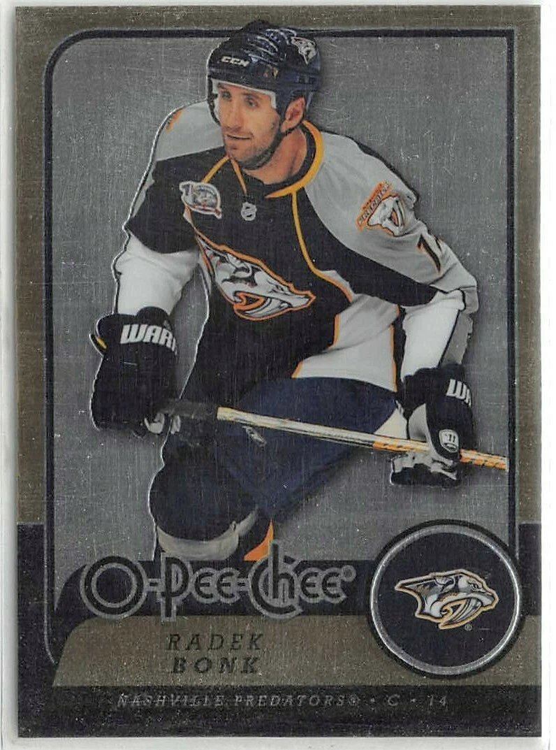 2008-09 O-Pee-Chee Metal #480 Radek Bonk